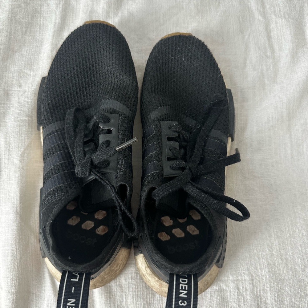 Adidas Black and White NMD Sneakers